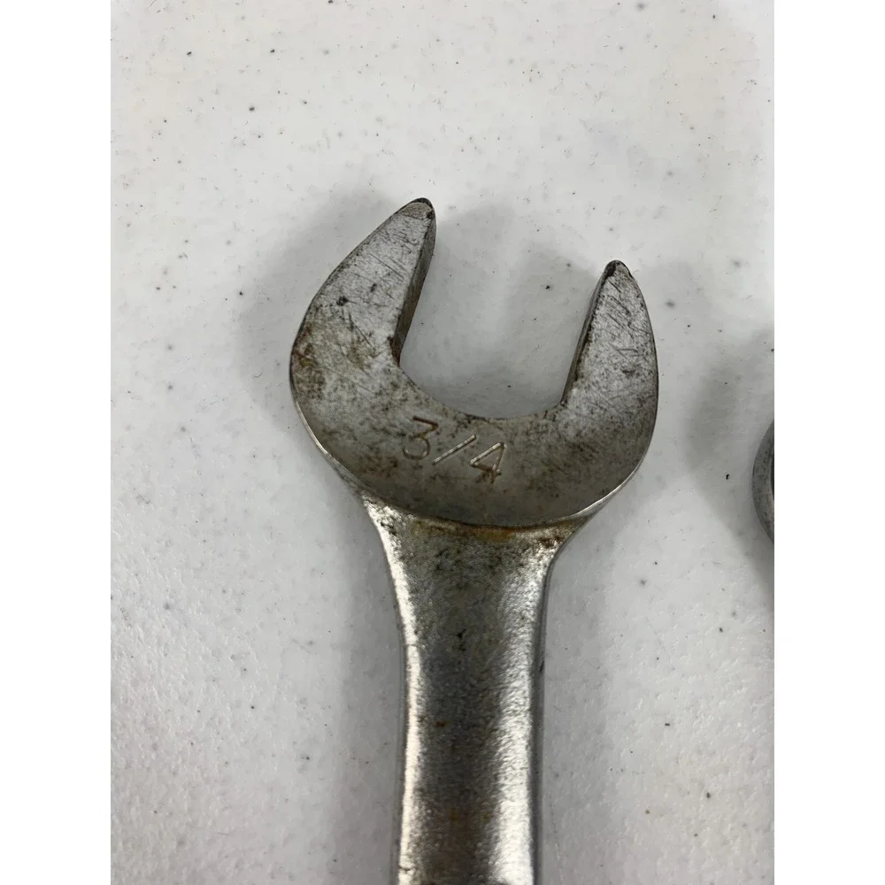 Lot Of 2 Craftsman 5/8 -VA-44697 &‎ 3/4-7/8 -VV-44584 Combo Wrenches Made in USA